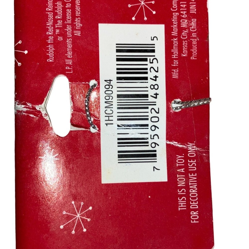 Hallmark Rudolph ornament 50 years TV classic - Picture 7 of 8